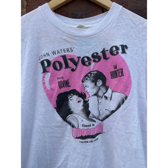 Vintage 1986 John Waters Divine Polyester Tee Size Small - Picture 2 of 5